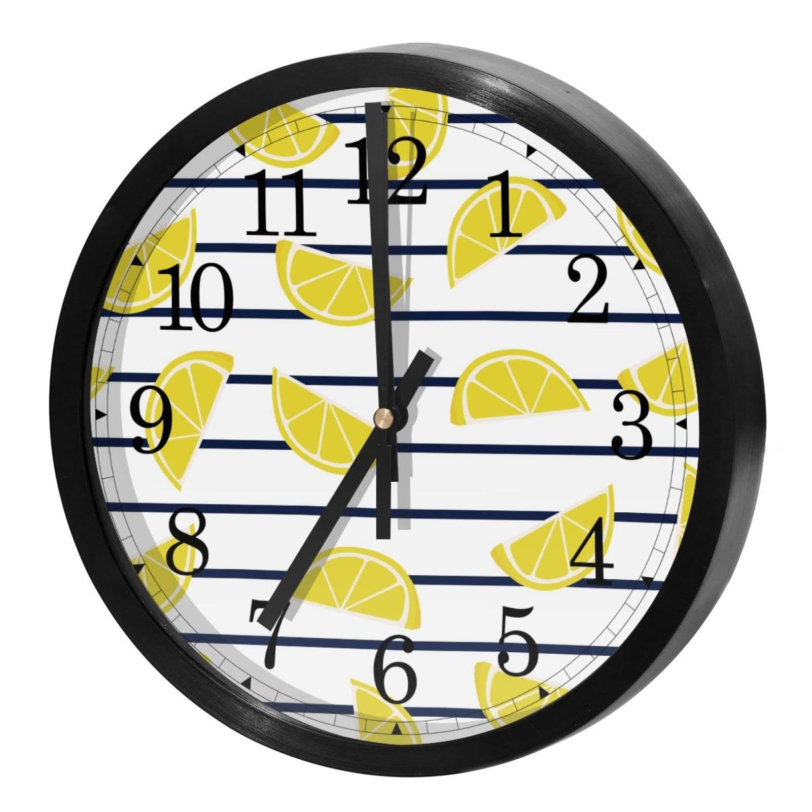 Horloge murale à quartz sans tic-tac idéale pour concentration bureau et école