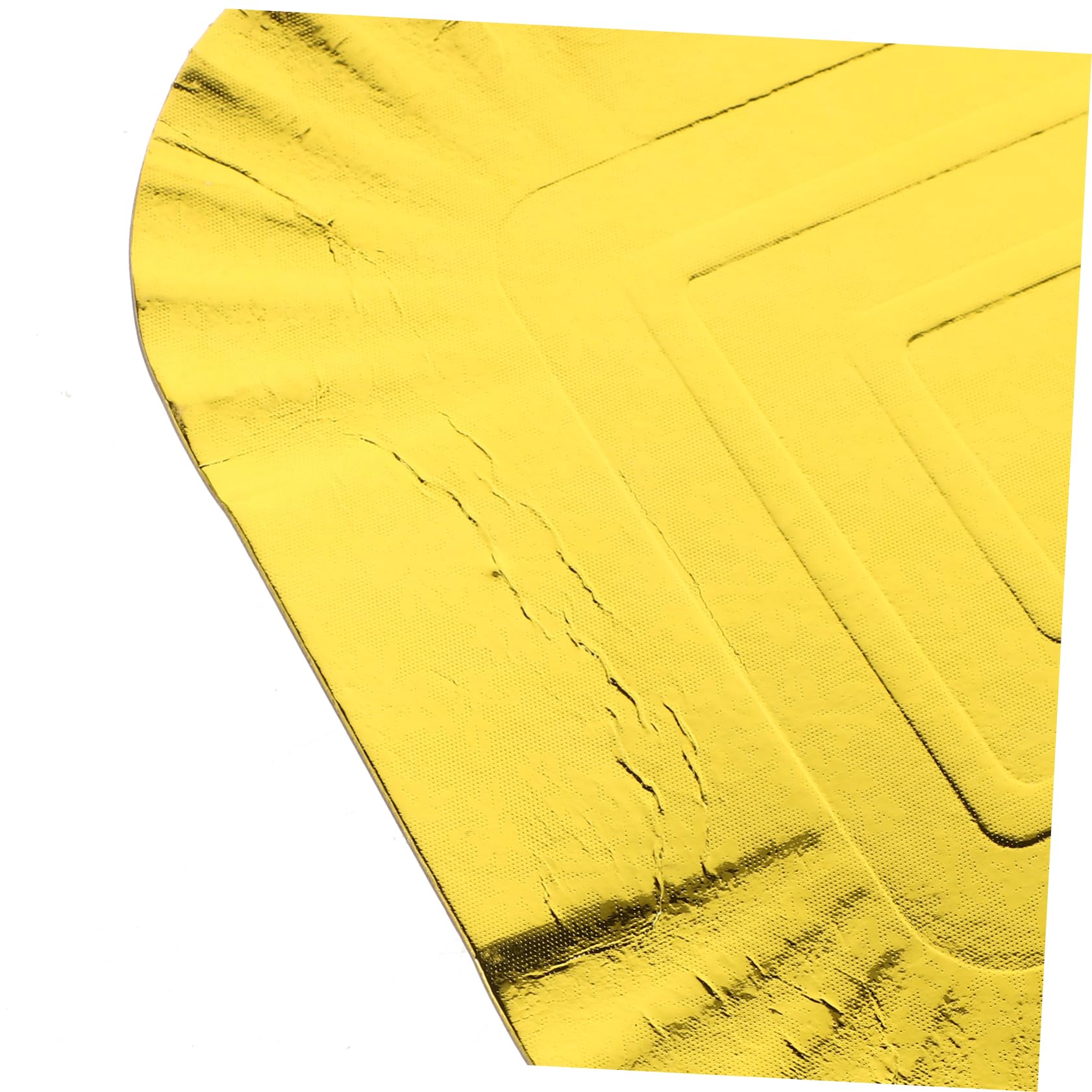 SOLUSTRE Dorado de Papel Aluminio, 10 Unidades para Hornear