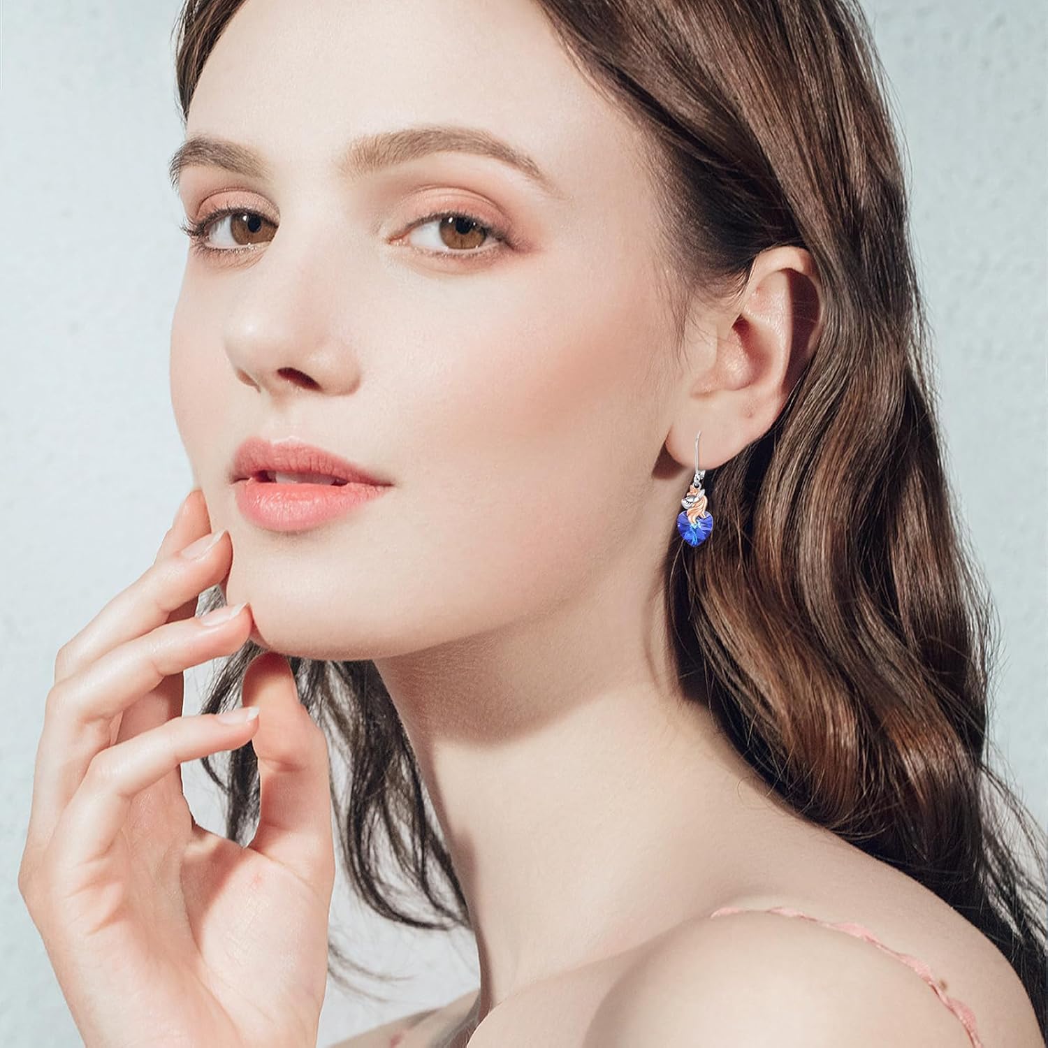 Phoenix/Mermaid Tail/Sloth/Unicorn Drop Dangle Earrings for Women 925 Sterling Silver Animal Earrings Christmas Jewelry Gifts for Women