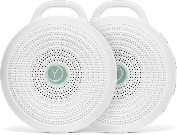 Yogasleep Rohm Portable White Noise Sound Machine (2 Pack)