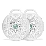 Yogasleep Rohm Portable White Noise Sound Machine (2 Pack) 3 Soothing Natural Sounds & Volume Control, Sleep Therapy for Adults & Kids, Noise Cancelling for Office Privacy & Meditation