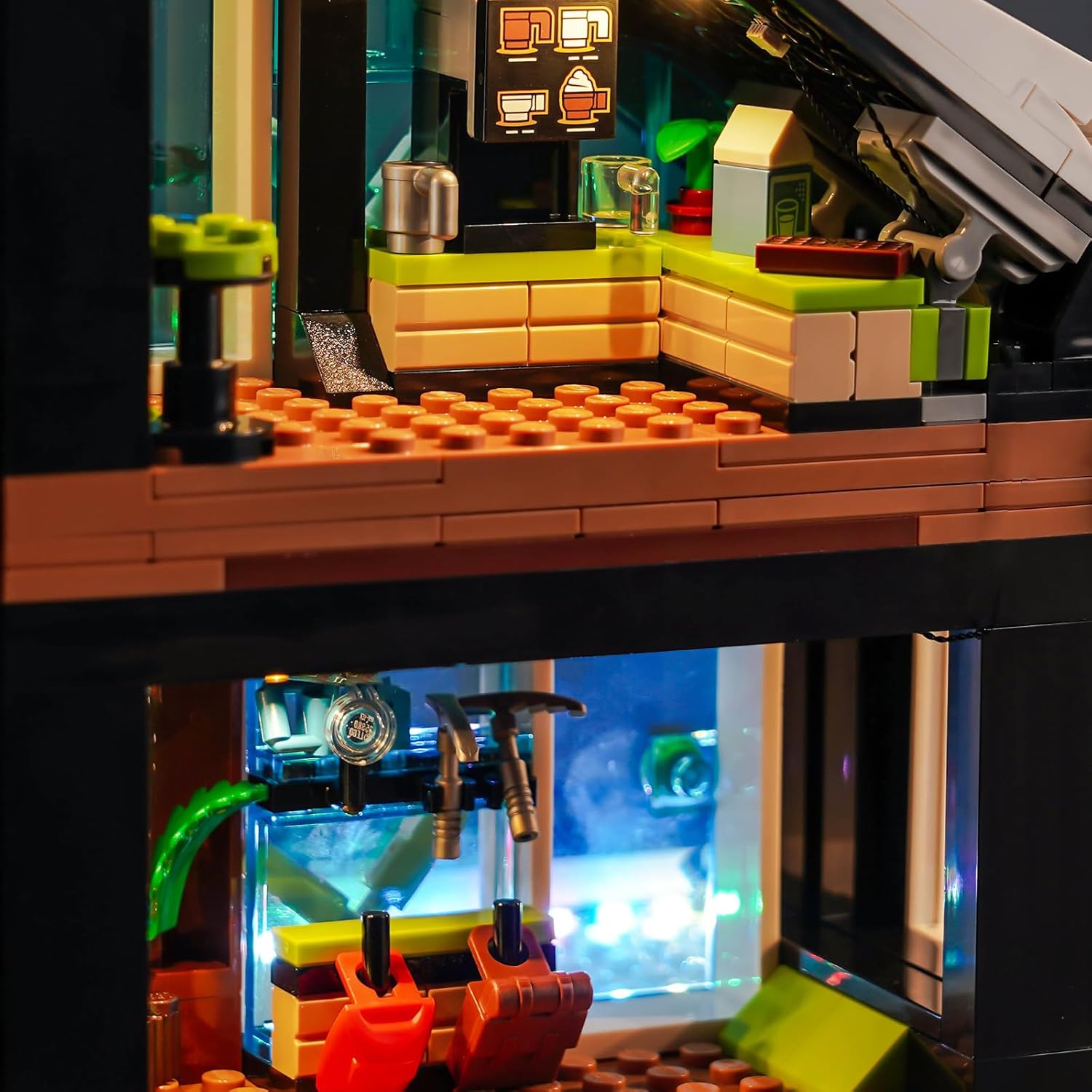 LED Lighting Kit Compatible with Lego City Ski and Climbing Center 60366 Building Kit - Lights Only - LED Light Kit Without Building Block Model (Basic Version)