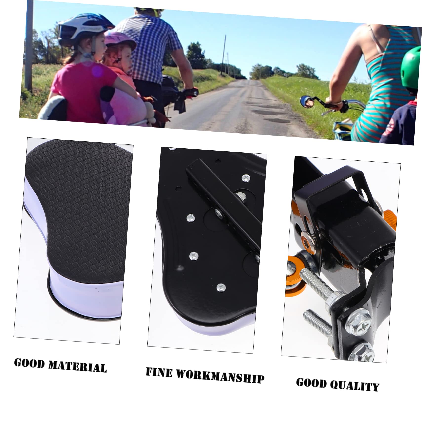 Mikinona Selle pour Vélo Électrique Garçon et Filles, Coussin