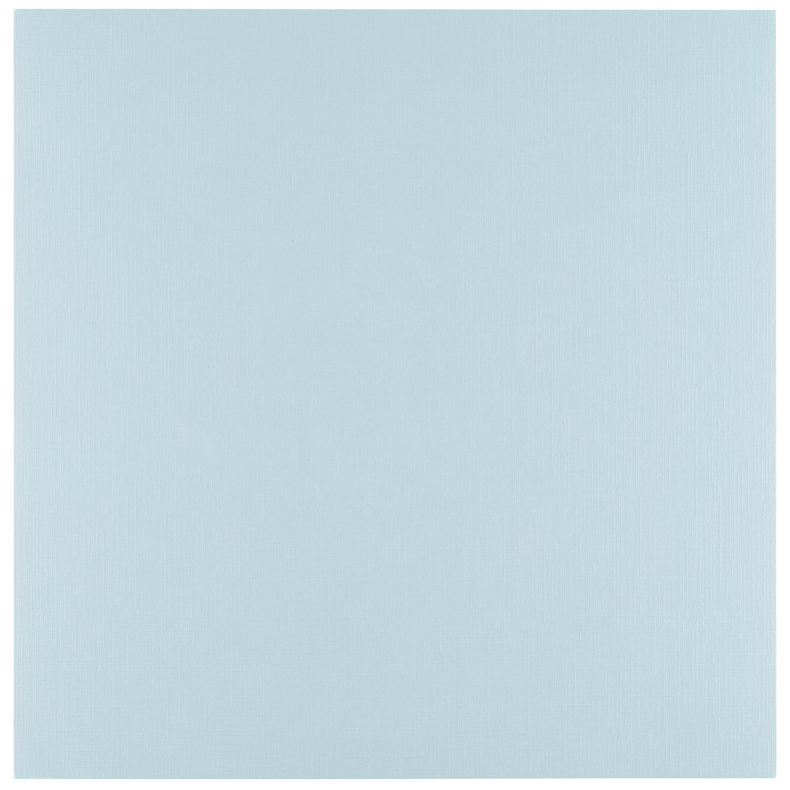Vaessen Creative Linen Cardstock 12 x 12-25 pcs - Glacier (Blue) - 250 GSM Coloured Paper - Card Making Supplies for Scrapbooking and Crafting