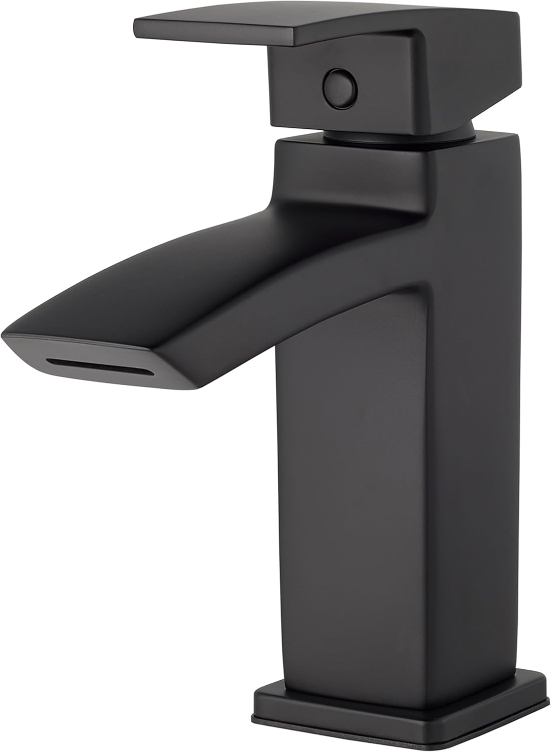 Pfister LG42DF1B Kenzo Single Control 4" Centerset Bathroom Faucet, Matte Black