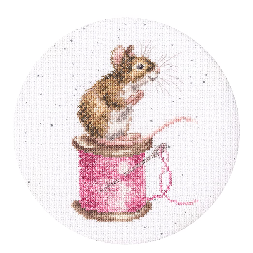 Bothy ThreadsSew It Begins Counted Cross Stitch Kit Wrendale Designs (Hoop not Included)