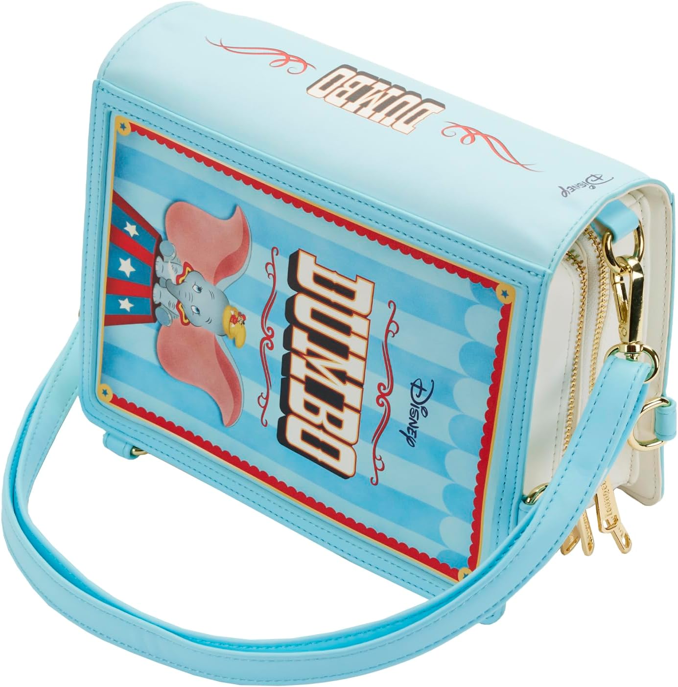 Loungefly DISNEY DUMBO BOOK SERIES CONVERTIBLE CROSSBODY BAG