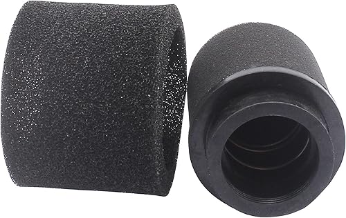 Miniatura 8 de 2 unidades universales de 1.732 in 1.772 in 1.811 in negro doble espuma filtro de rendimiento para 50cc - 90cc 110cc 125cc ATV Quad Scooter Go Kart
