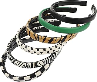 FOMIYES 24 Pcs toothed headband green hair accessories turban headband sponge headband leopard printing headbands cute accessories chic hair hoops delicate headband chic headband thicken