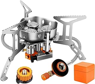 MOTIM Windproof Camp Gas Stove