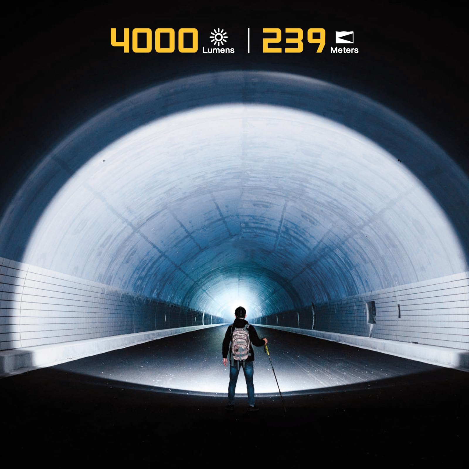 Wurkkos HD50 4000 Lumens LED Headlamp with Red Light,90CRI 5000K 6-Light Modes Magnetic Head Light with Double Electronic Switch,IP67 Waterproof Head Lamp Adjustable Headstrap for Camping Repairing