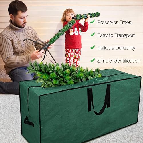 Miniatura 3 de Bolsa grande de almacenamiento para árbol de Navidad de 65 pulgadas de la marca Primode