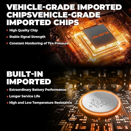 Miniatura 5 de 13598772 Sensor de sistema de monitoreo de presión de neumáticos compatible con Chevy Tahoe Colorado Silverado Buick Cadillac GMC Hummer Saab