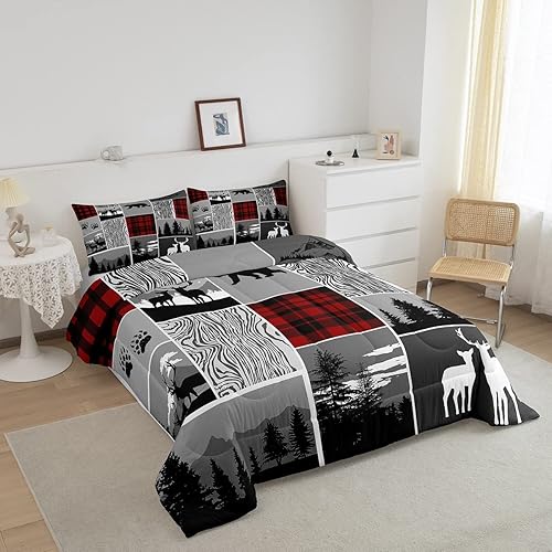 Miniatura 8 de Erosebridal Juego de edredón de vaca, tamaño matrimonial, juego de ropa de cama de girasol y mariposa para niños, niñas y adolescentes, juegos de