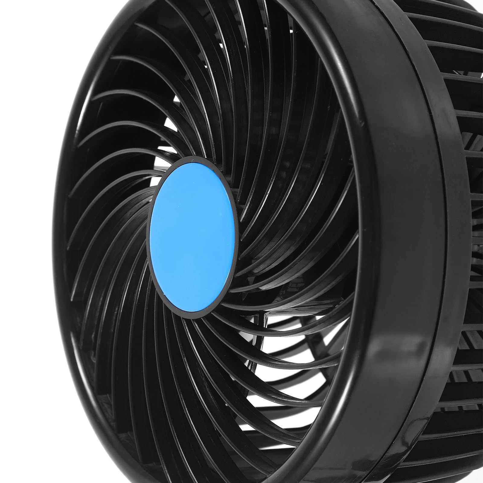 Zerodeko Ventilador de Coche Ventosa de 6 Pulgadas, 12v, Abs