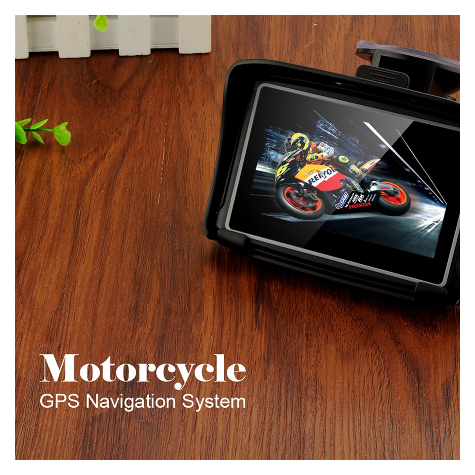 GPS Indication MT4302 Motociclo GPS Navigator 4.3" Wince 6.0 Ram25 6MB Rom 8G con IPX7. Motore Impermeabile GPS Navigazione aggiornamento mappe Gratuito