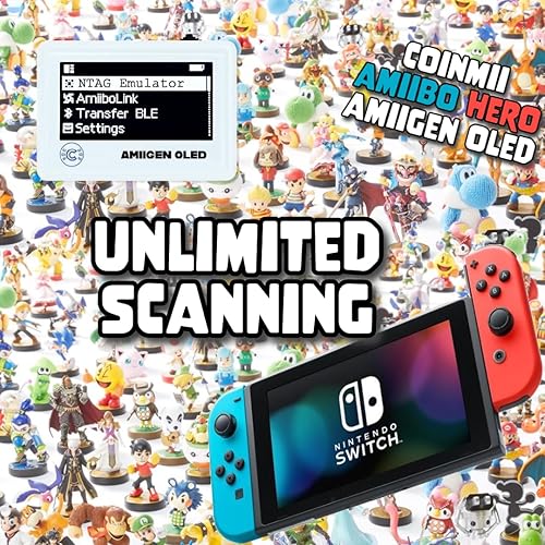 Vista 3 de COINMII Generador Amiibo Hero AMIIGEN OLED Amiibo