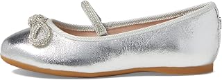 Girl's Kendalla (Toddler/Little Kid/Big Kid) Silver Crackled Metallic 2 Little Kid M