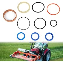 Hydraulic Cylinder Seal Kit for KUHN GMD 700 Disc Mower | Fits KUHN GMD 700 Disc Mower, Fits 60mm Bore And 25mm Rod, Complete Seal Rebuild Kit, Direct Replacement, Durable Seals