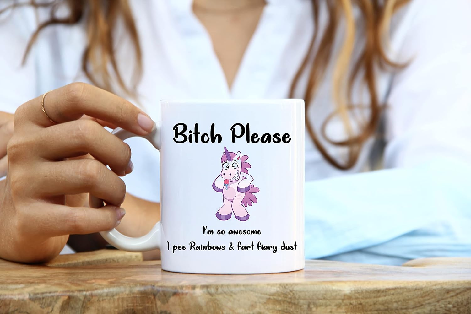 Acen Merchandise Please, I'm a Unicorn Funny Mug and Gift Box - Perfect for Valentine's Day, Easter, Summer, Christmas, Birthday image 3