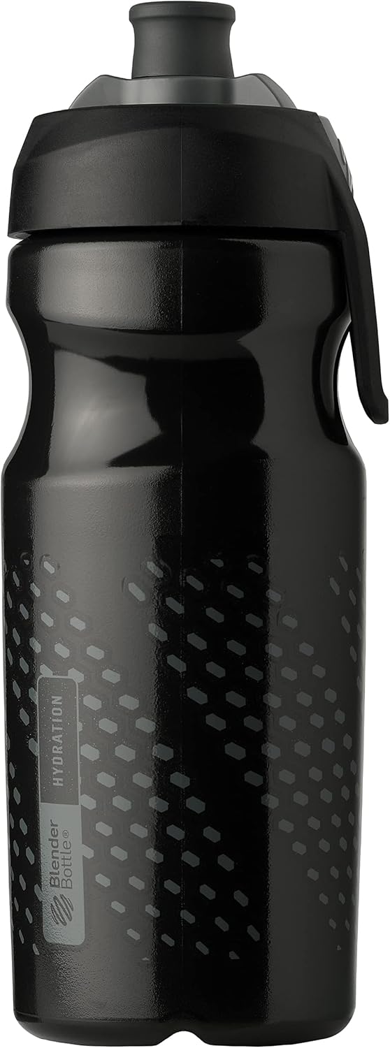 BlenderBottle Hydration Halex Squeeze Water Bottle with Straw, 22Ounce