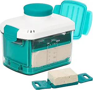 NOYA Adjustable Tofu Press - Vegan Tofu Press to Speed up Removing Water from Silken, Firm, and Extra Firm Tofu in 10-30mins without Crack - BPA Free