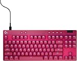 Logitech G PRO Gaming Mechanical Keyboard, Tenkeyless Ultra Portable Design, Detachable Micro USB Cable, 16.8 Million Colors LIGHTSYNC RGB Backlit Keys