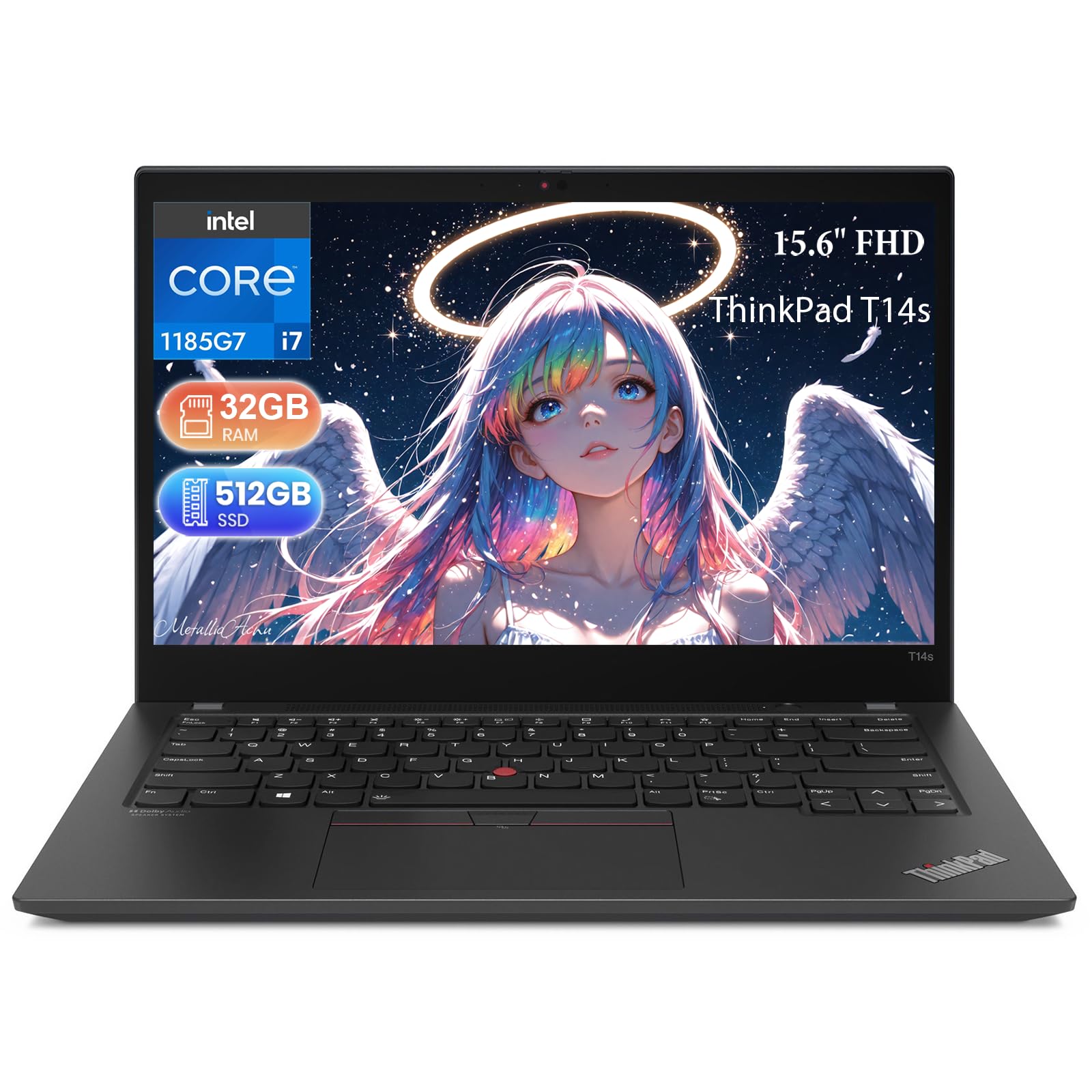 Amazon.com: Lenovo ThinkPad T14s Gen 2 Laptop 14-inch FHD