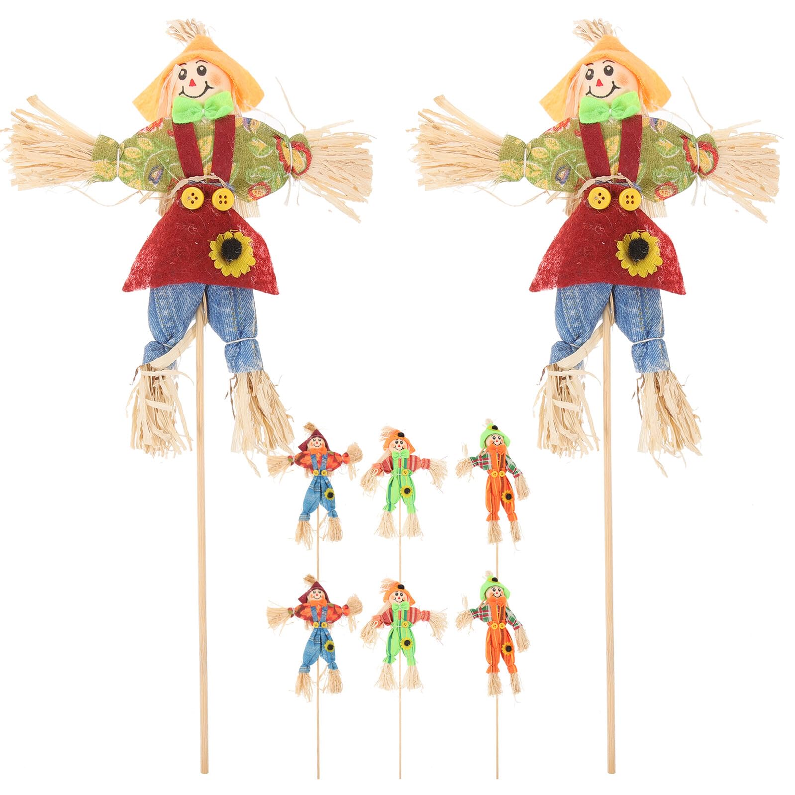 Épouvantails Halloween VANZACK pour animer les allées du jardin et amuser les enfants en automne