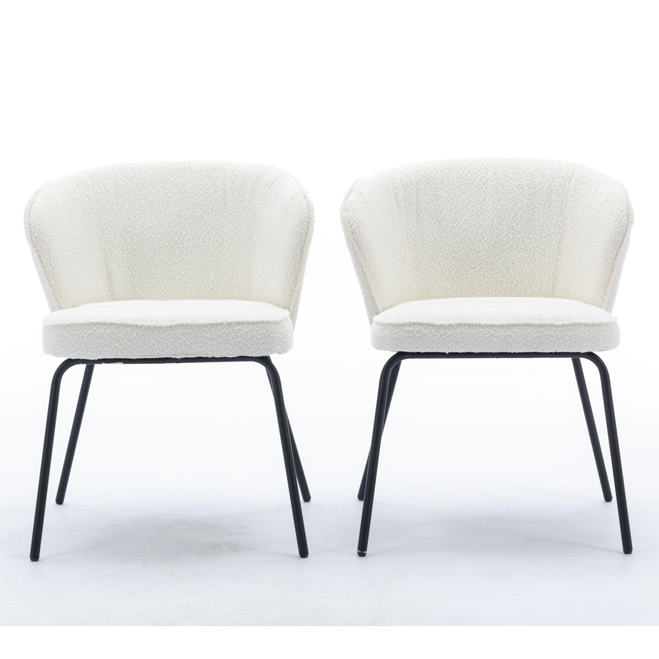 Lot de 2 chaises de salle à manger de luxe en velours gris foncé avec fonction pivotante, pieds en métal élégants, siège confortable et élégant pour décoration de salle à manger.
