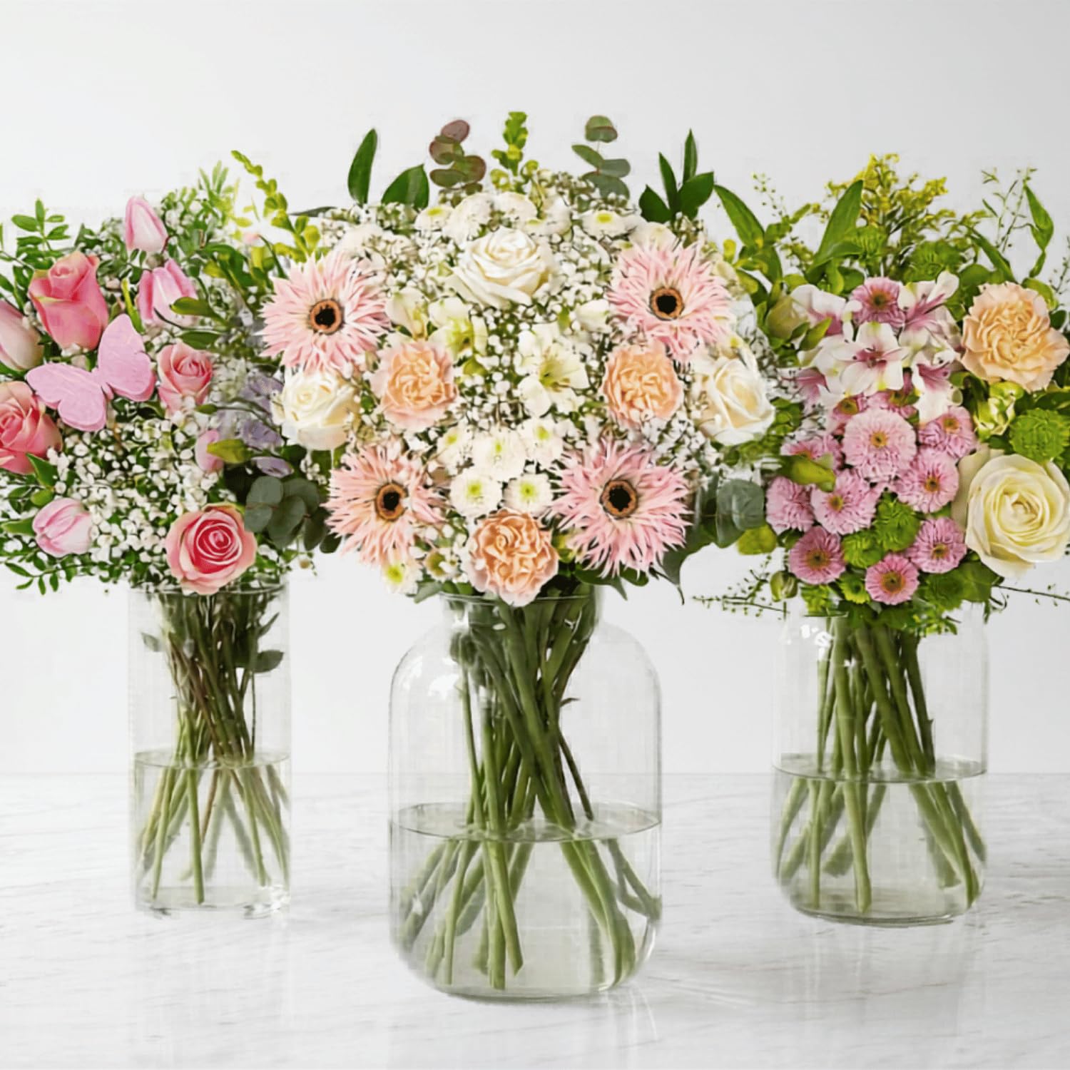 Prestigeflowers Multi Florist Choice Fresh Flower Bouquet – Stunning Mixed Stems For: Birthdays, Anniversaries & Sympathy – Next Day Flowers Delivery (Standard)