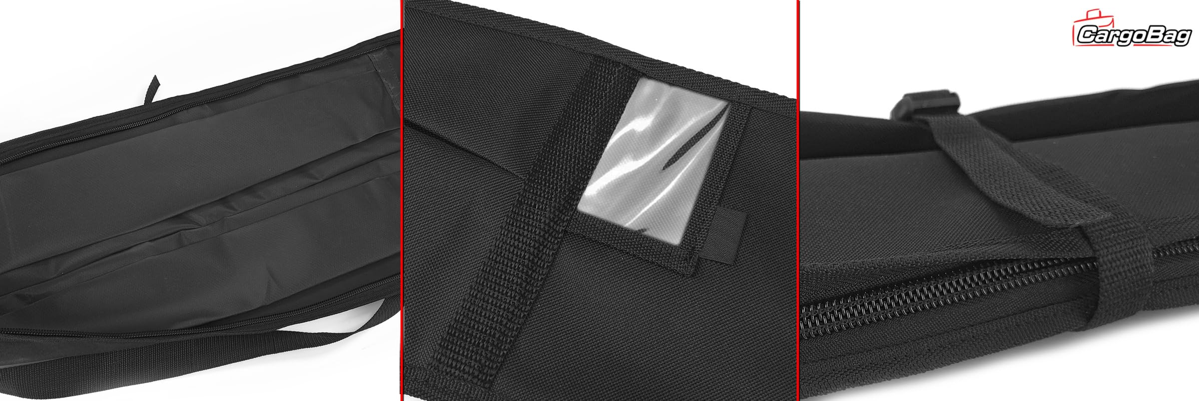 Autosiatki – Borsa Porta Sci – Sacca per 1 Paio di Sci – Idrorepellente con Finestrella per Indirizzo e Robusta Maniglia per un Trasporto Comodo