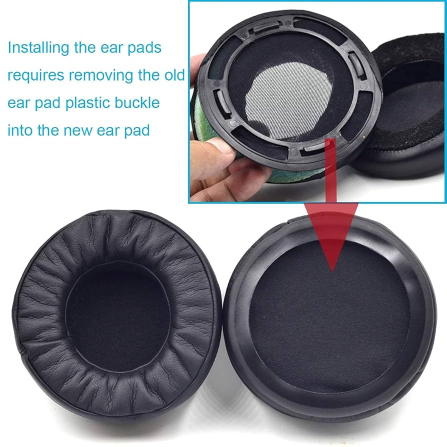 HIFIMAN HE400i　新品のイヤーパッド付き Amazon | Geekria イヤーパッド Comfort 互換性 パッド