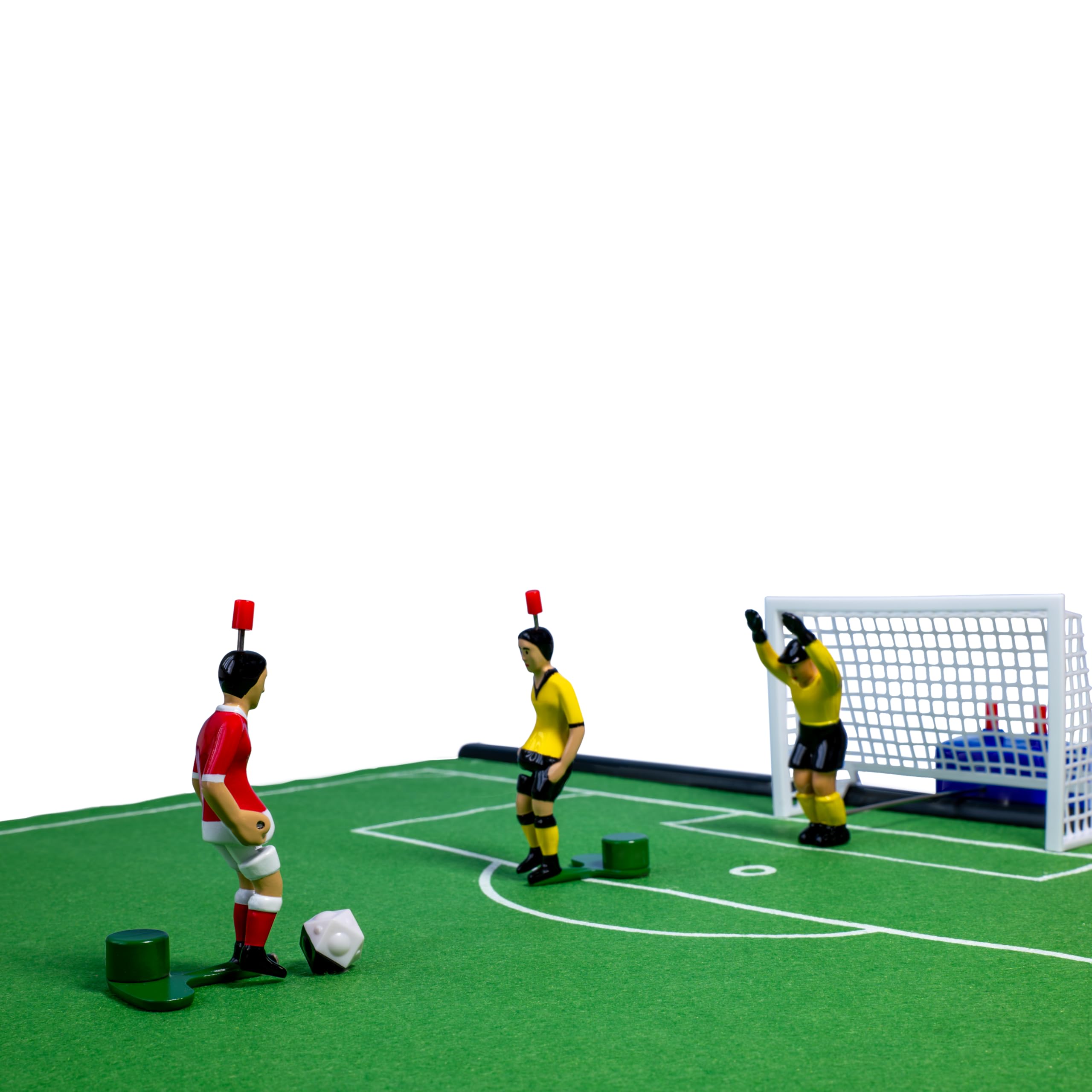 TIPP-KICK Spiel Classic Tischfußball-Set Das Original - Fußball-Spiel mit Spielern, Torwarten, Plastik-Toren, Bällen und Spielfeld aus Filz, ideal für Einsteiger, Geschenkidee für Fans
