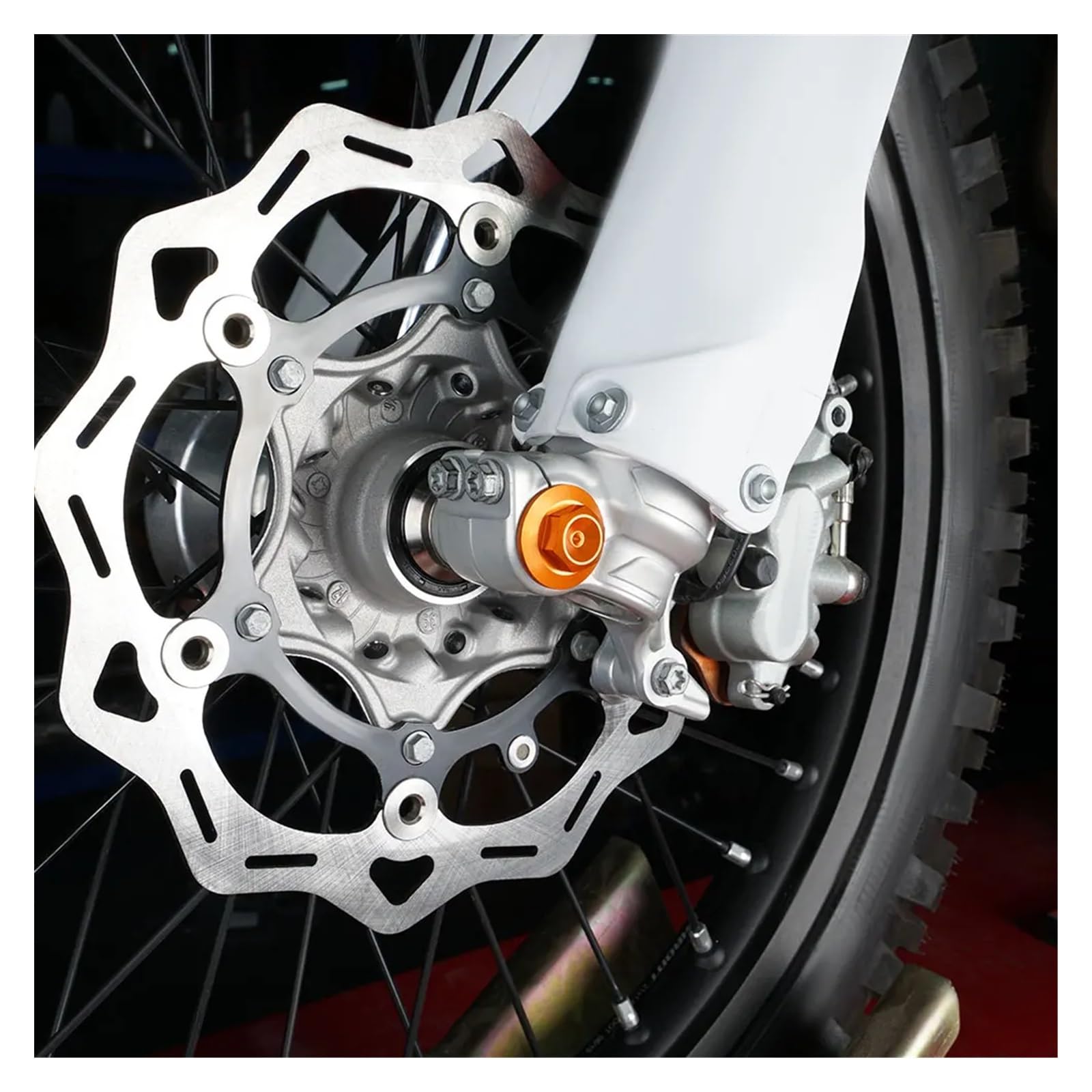 NiceCNC Rear Axle Spindle Adjuster Block for KTM 125 SX 450 XC-F 2000-2012 350 EXC-F 450 EXC 2000-2020 2021-2023