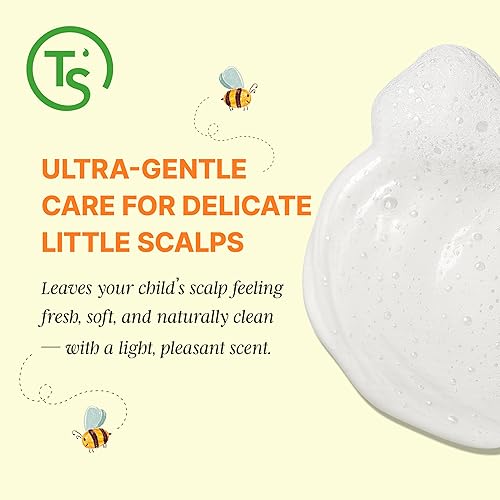 Miniatura 6 de TS Kids Shampoo  Sin lágrimas, sulfatos, parabenos, silicona ni alérgenos  14.1 fl oz  13.5 fl oz  Cuidado suave del cabello coreano para niños