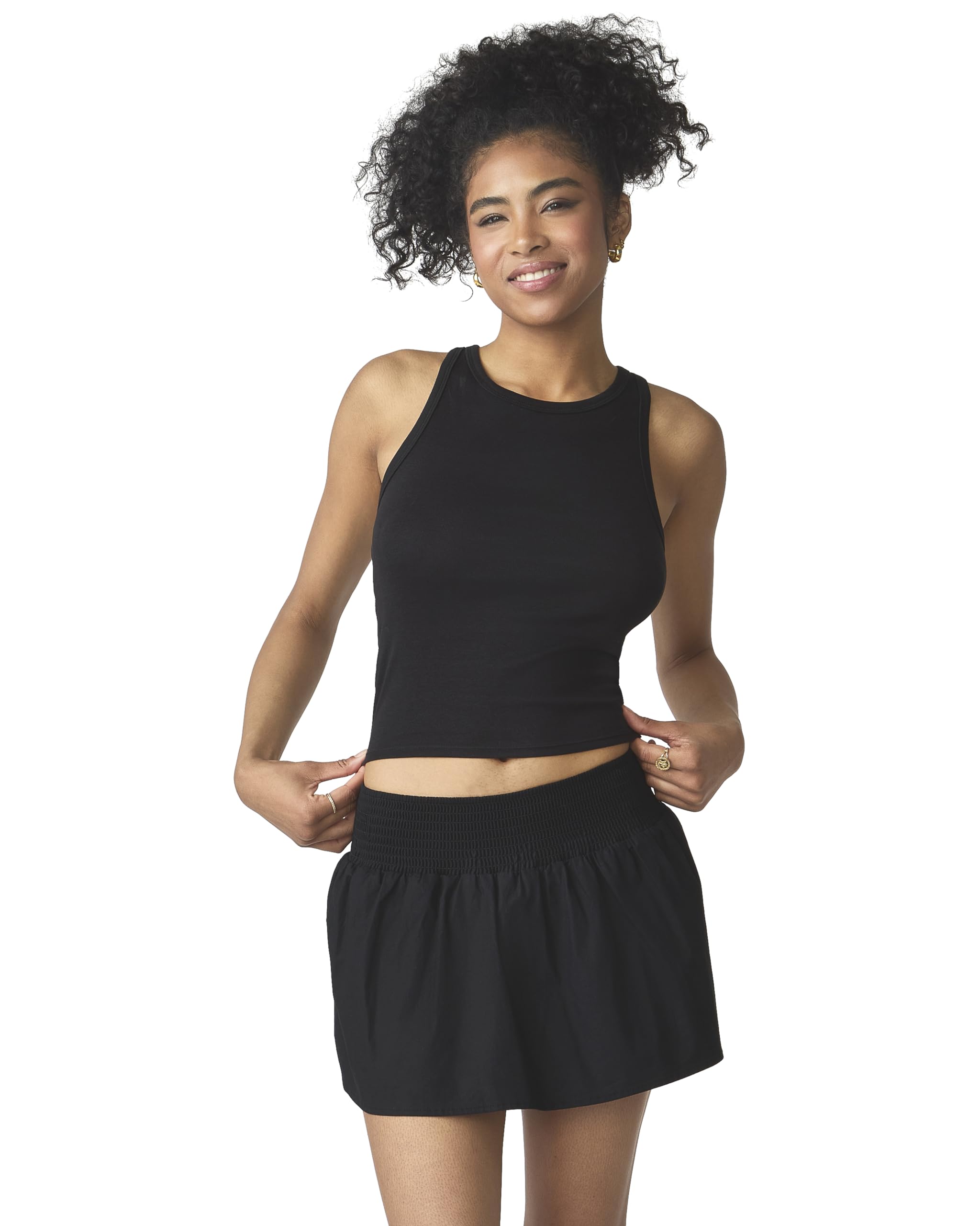 Florence by Mills Women's Ribbed Racerback Tank