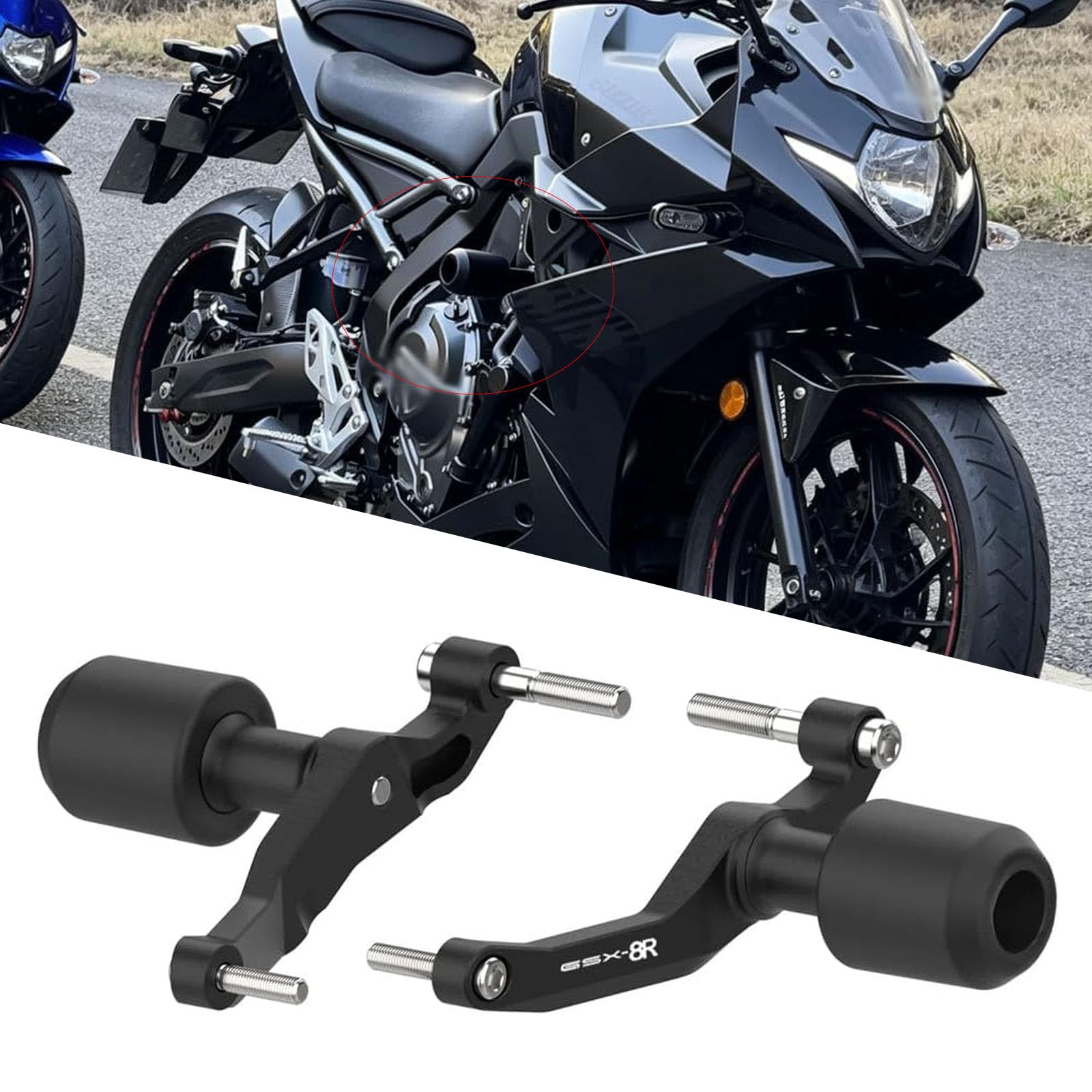 Amazon | FOR GSX-8R gsx8r 2026 2025 2024 2023 2022 フレーム