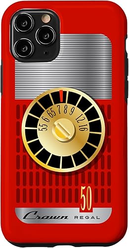 Miniatura 28 de iPhone 12 mini Haz que tu teléfono se vea como un transistor vintage radio caso