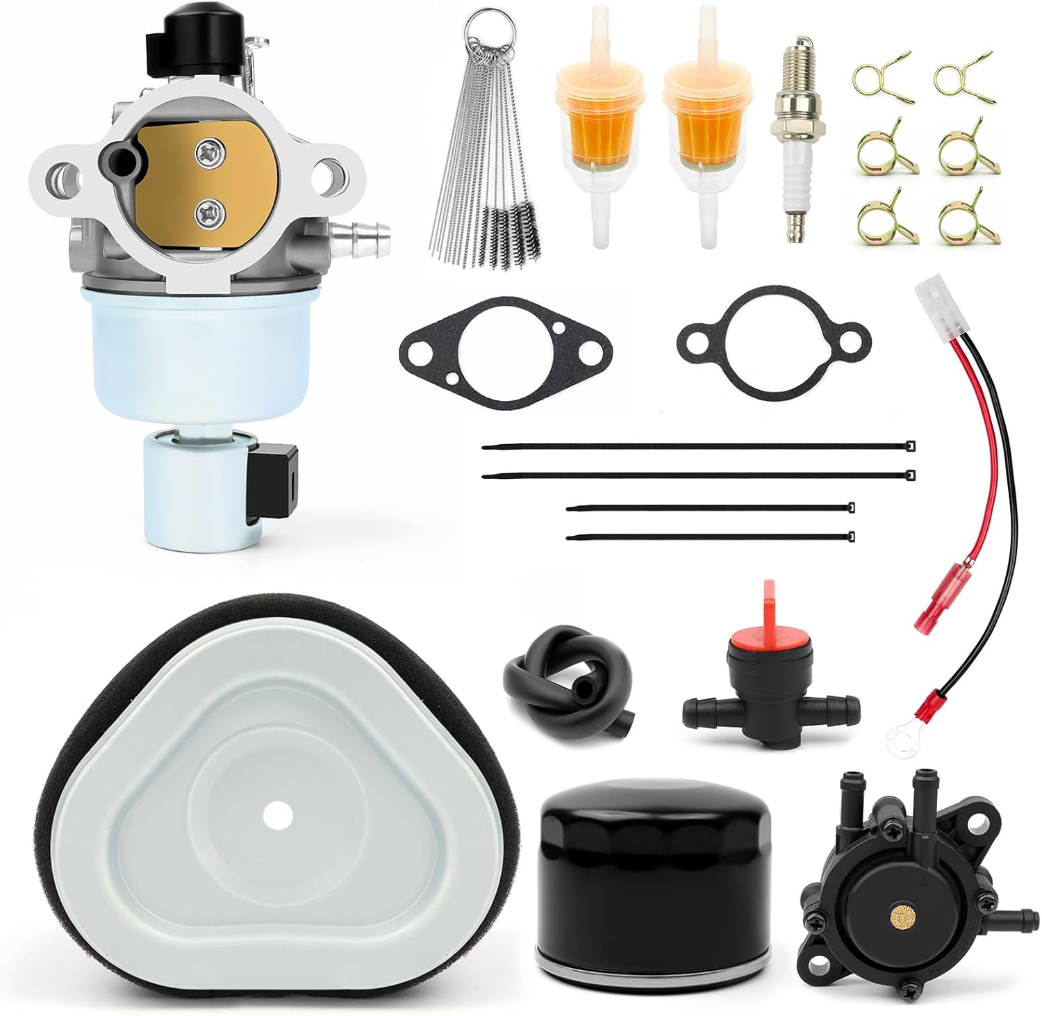 Carburetor Air Filter Oil Filter Fuel Pump For Kohler CV460S CV15S 41523 15HP For John Deere GT225 LX255 LX266 LT160 12-853-56-S 12-853-81-S 12-853-93-S 12-853-178-S 42-853-03-S