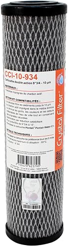 Filter Cartouche CCI-10-934 Double-Action Charbon Actif Crystal