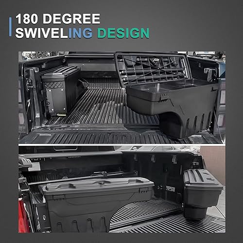 Miniatura 6 de Aintier Caja de herramientas para caja de herramientas del lado izquierdo del conductor del lado del pasajero, compatible con Chevrolet Silverado