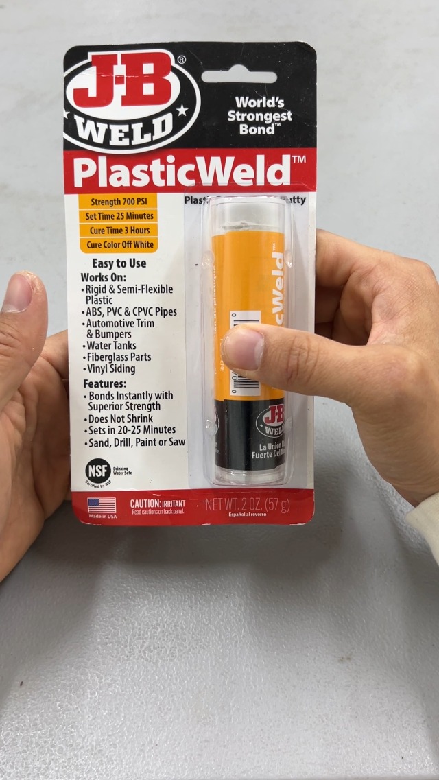 J-B Weld 8237 Plastic Weld 57g 4 Stück