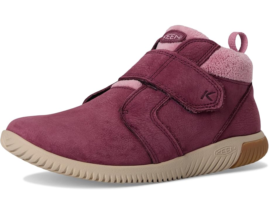 KEEN Kids KNX Middie Easy On Strap Comfortable Barefoot Feel Sneakers (Little Kid/Big Kid) - Front View