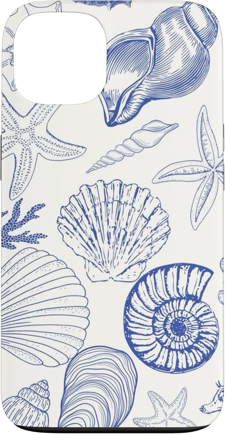 Sea shell summer coastal aesthetic Case for iPhone 15