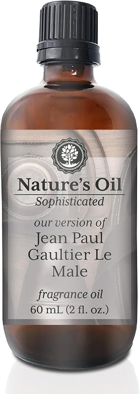 The Man (Nuestra versión de Le Male) Aceite aromático para perfume, colonia, aceite de barba, difusores, fabricación de jabón, fabricación de velas, loción, aromas para el hogar, spray de lino, bombas de baño (2 onzas líquidas)