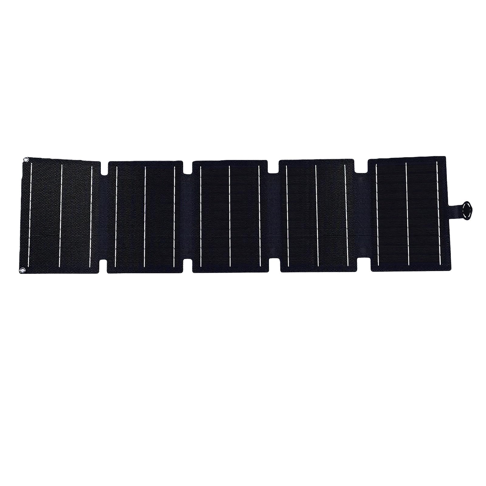 Generic Panel Solar Portátil, Cargador Solar Plegable Impermeable ETFE de 35 W con Salida USB Tipo C para Acampar Al Aire Senderismo