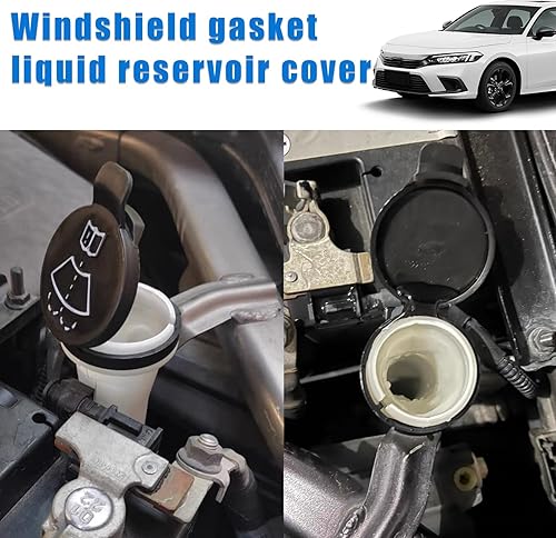 Miniatura 4 de Tapa de botella de depósito de líquido para limpiaparabrisas, cubierta de tapa de anillo de tanque de botella de almacenamiento de líquido de