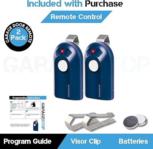 Miniatura 4 de 2 botones remotos Genie ACSCTG tipo 1, GIT-1 390Mhz Genie Intellicode reemplazo remoto de puerta de garaje, compatible con puerta superior (1997 a