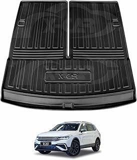 X-Car Boot Liner for Volkswagen VW Tiguan Allspace 7-Seater 2018-2024 Heavy Duty Cargo Trunk Mat Luggage Tray